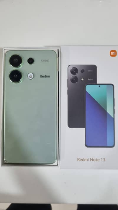 Xiaomi Redmi note 13 with complete box