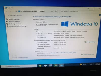 i3 7gen full pc. ddr 4. /ssd 256 gb ssd contact whatapp