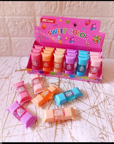 "Sweet Pout!Juicy Candy-Shaped Lip Gloss