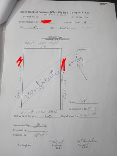 Commercial Plot Available For Sale 73sq Yards