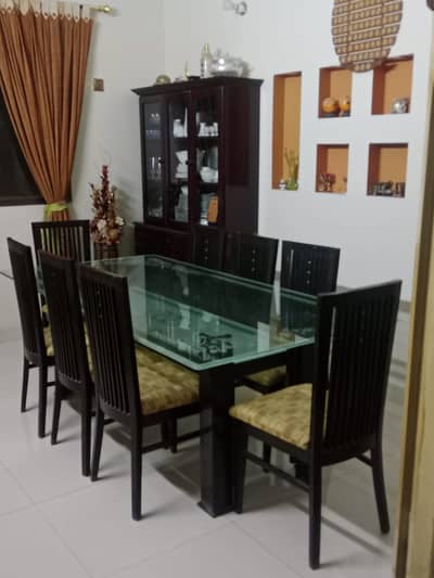 Dinning table with 8 Chairs
