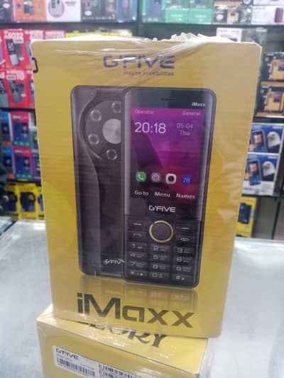GFive iMAXX n GLORY Big Screen Big Bettery Phone wid  FREE Delivery