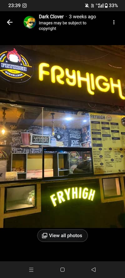 manager for fastfood takeaway