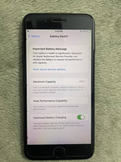 iphone 7plus 128 gb with box