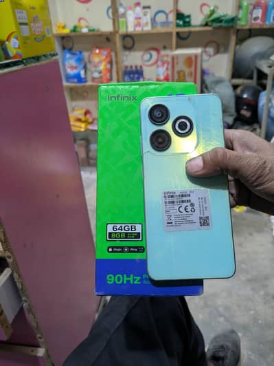 Infinix Smartphone 64GB | 8GB RAM | Box Available – For Sale