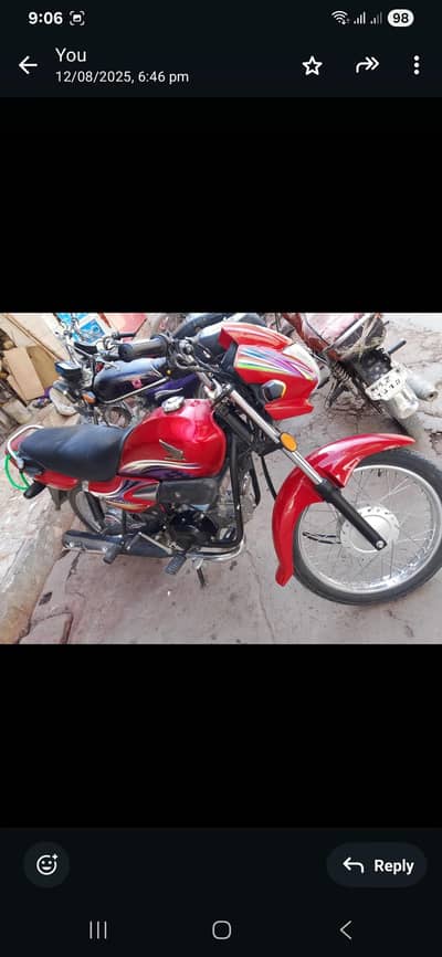 good bike just by and drive original condition serious person can call