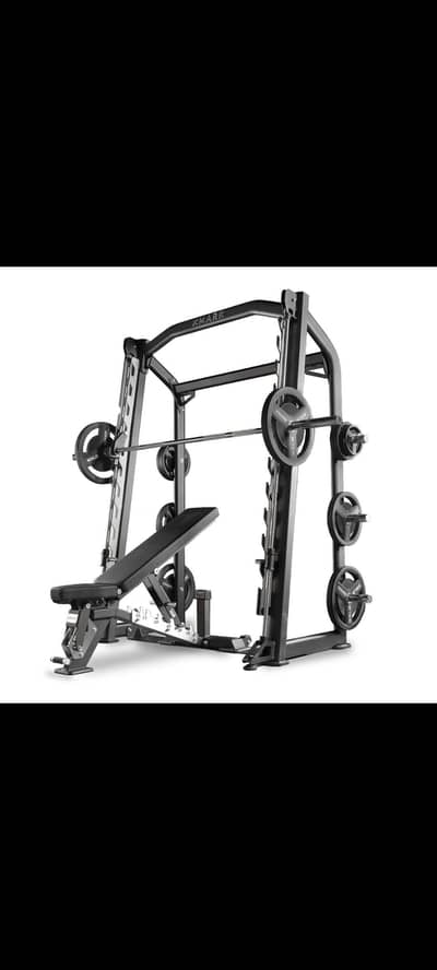 smith machine cable cross wrist machine  hyper extension bench press