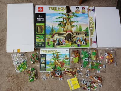 Legos TreeHouse 1120+