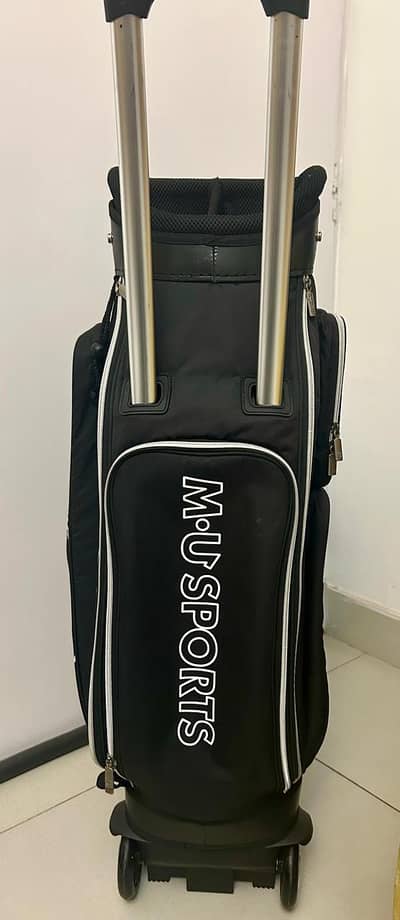 M. U Sports Wheeled Golf Cart Bag