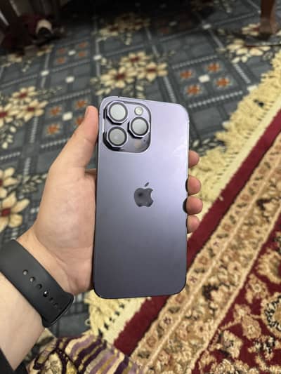 Iphone 14 pro max 256 gb Purple colour pta approve