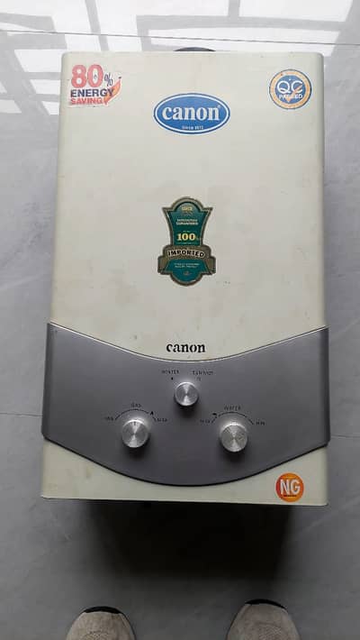 Instant Gas Geyser 8L Canon|Fast Heating Geyser
