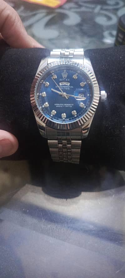 RLX date-day style watch—New condition