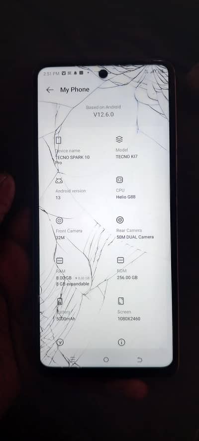 tecno sperk 10 pro 8+8 256