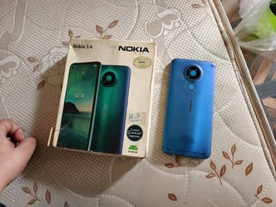 nokia 3.4 with box