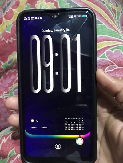 Vivo y91 3gb 32gb 4g hai all OK bas glass broke hai