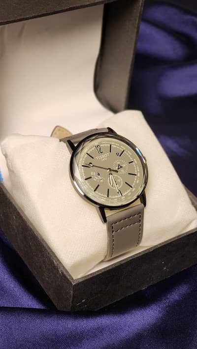 Tissot Leather Strap Watch