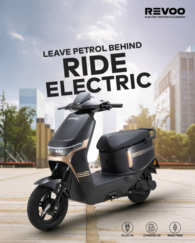 All Revoo Electric Scooty Available on Easy Installments - Electric ...