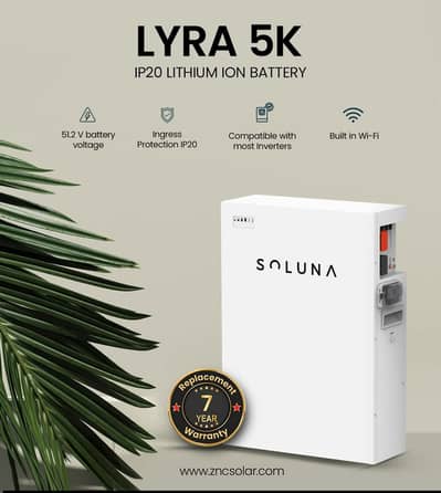 SOLUNA 5kw 100AH