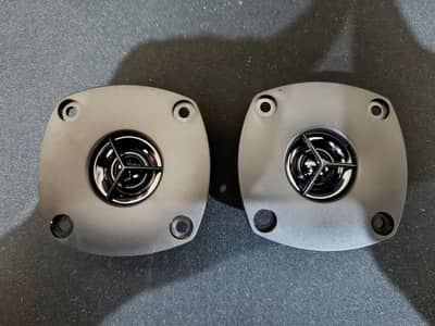 Onkyo Malaysia Mylar dome 2.5" Tweeters with grills big magnet genuine