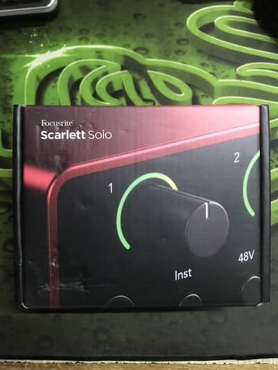 Focusrite Scarett Solo 4th gen Brand New