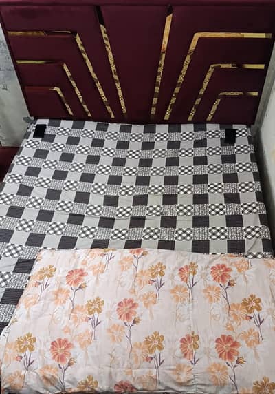 Double Bed Set With Side Tables & Dressing