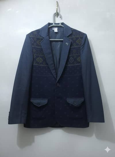 3 piece suit and causal coat.