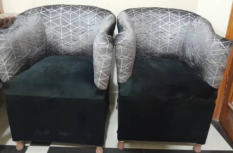 Executive Black Comfort Sofa