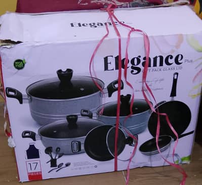 black color nonstick set