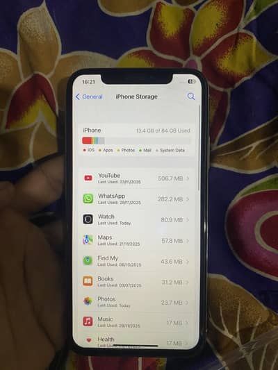 Iphone x bypasss 64 gb