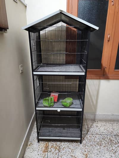 Cage for birds