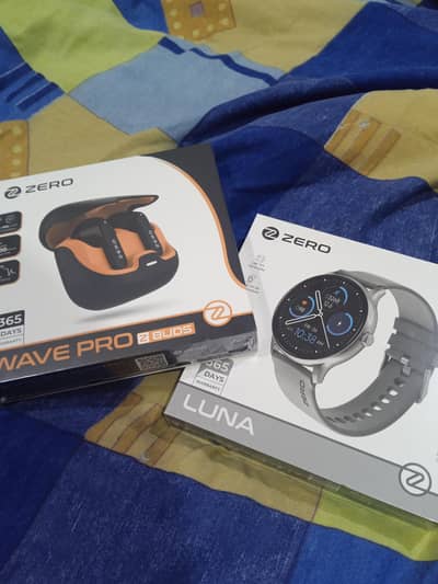 ZERO Wave Pro Z Buds & Zero Luna Smart Watch