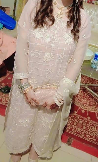 fancy embroidered dress