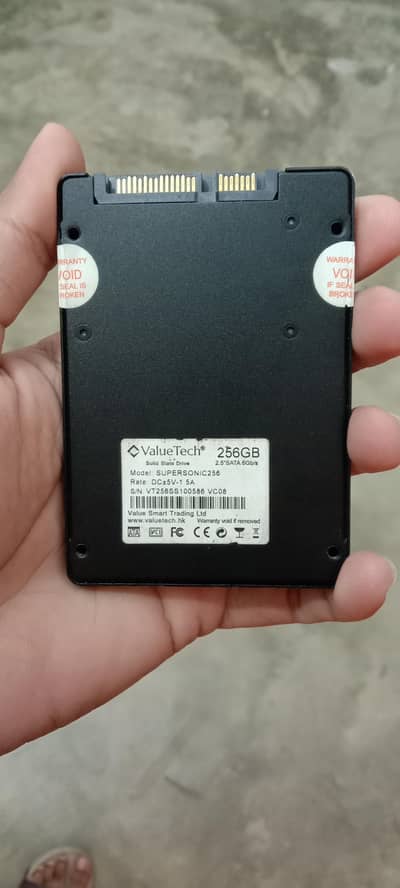 SsD Hardisk 256GB original value tech