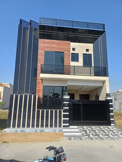 5 Marla Brand New Double Story House For Sale in Abid Garden Scheme Prime Location Near Floting Restaurant