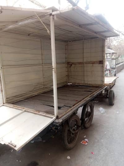 Covered Cabin Hand Cart / Rehri for Sale (Business Use)