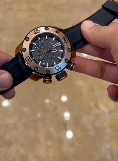 Swiss brand 4 dial wrist watch