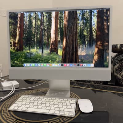 Apple iMac M1, 2021, 24'' 4.5K, All in One,8GB Ram,512GB SSD,8Core GPU
