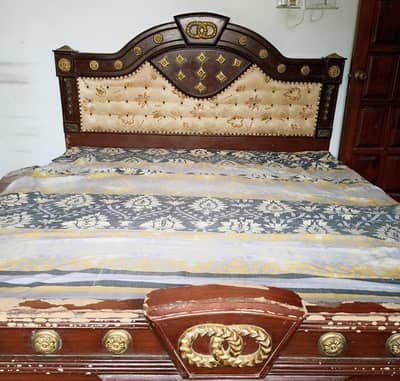 Bedroom Set with 2 Side Table