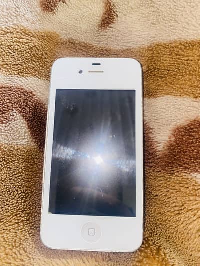 iPhone 4 (32GB) White - For Parts/Repair (Battery Missing)