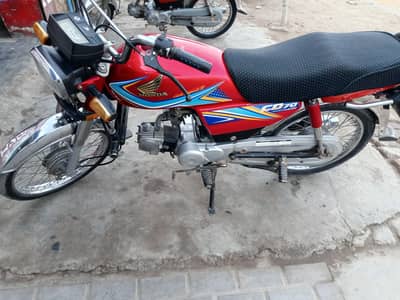 Honda cd 70 19model lush condition