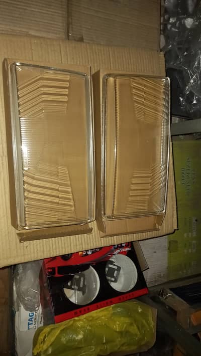 Headlight Glass corolla 86 car