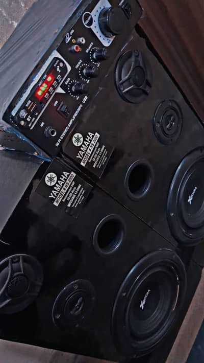 Bluetooth Big 8 Inch Speakers Woofers with Amplifier 10/10