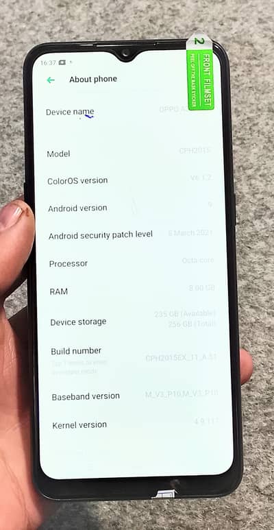 OPPO A31 8/256 GB Official PTA Approved