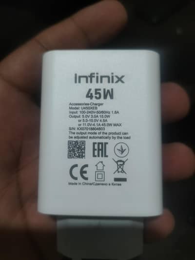 zero 40 ka geniune charger 45watt