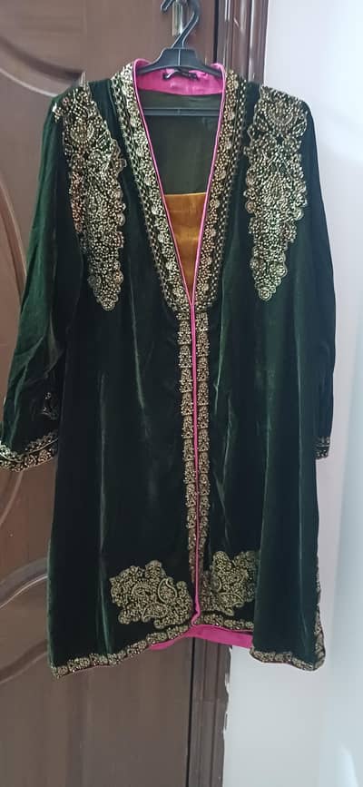 generation formal velvet embroided shirt