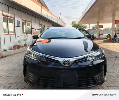 Black Corolla GLi 2018 model | Excellent condition