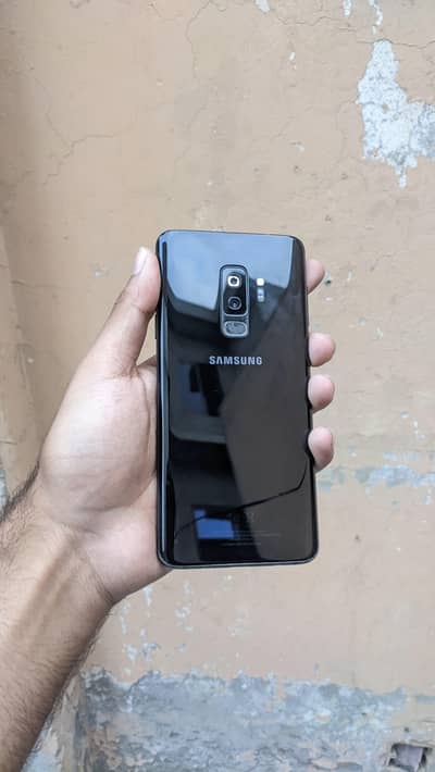 Samsung S9 plus -6/64-black color-non pta-conditiin 10/9