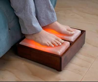 Himalayan Salt Lamp For Foot Relaxation /Natural Pink Salt Lamp