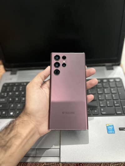 Samsung S22 ultra , 12/256 with complete Box