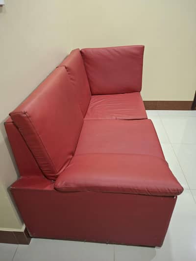 2 x 2 sofa set + table (1) + chair (3) attractive price